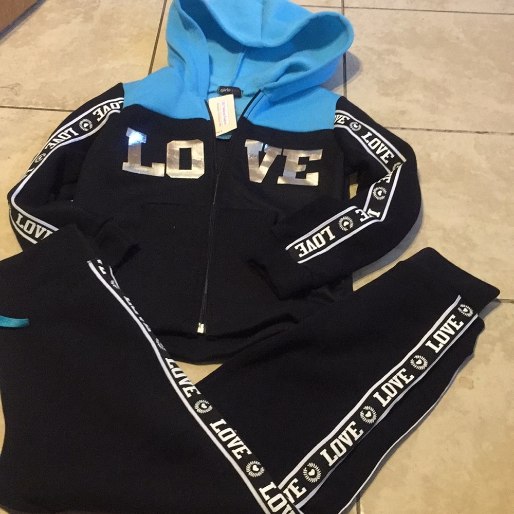 Girls 2pcs Hoodies